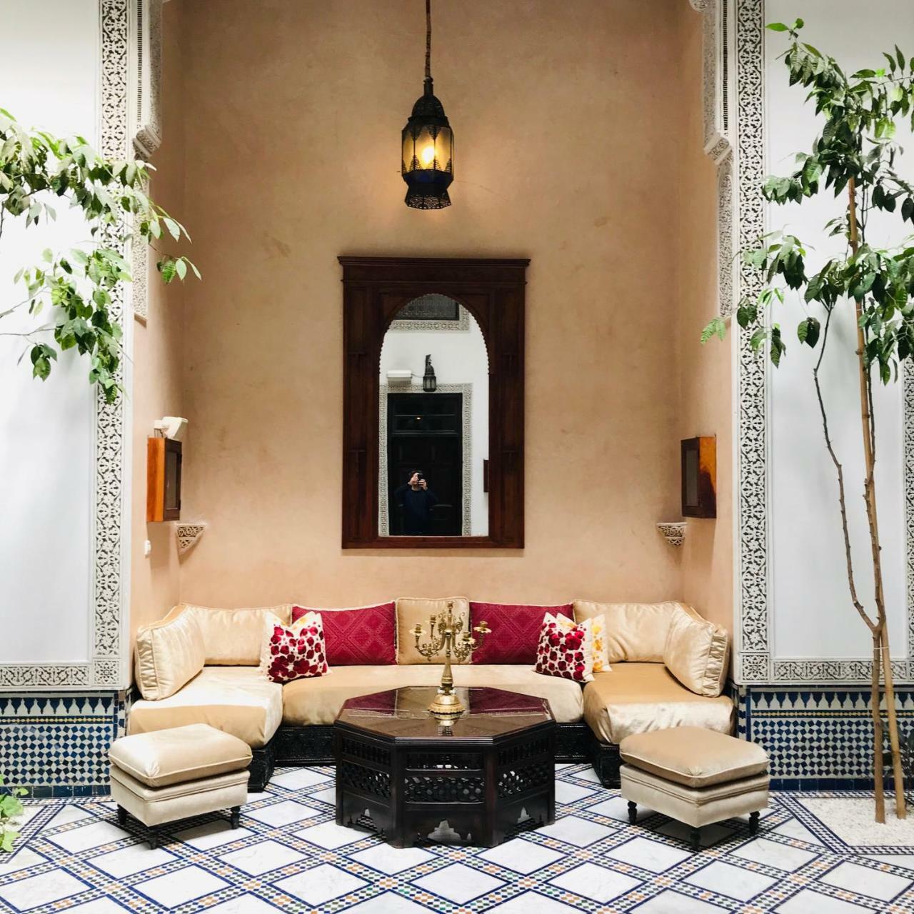 Riad Maison Bleue And Spa Фес Екстер'єр фото