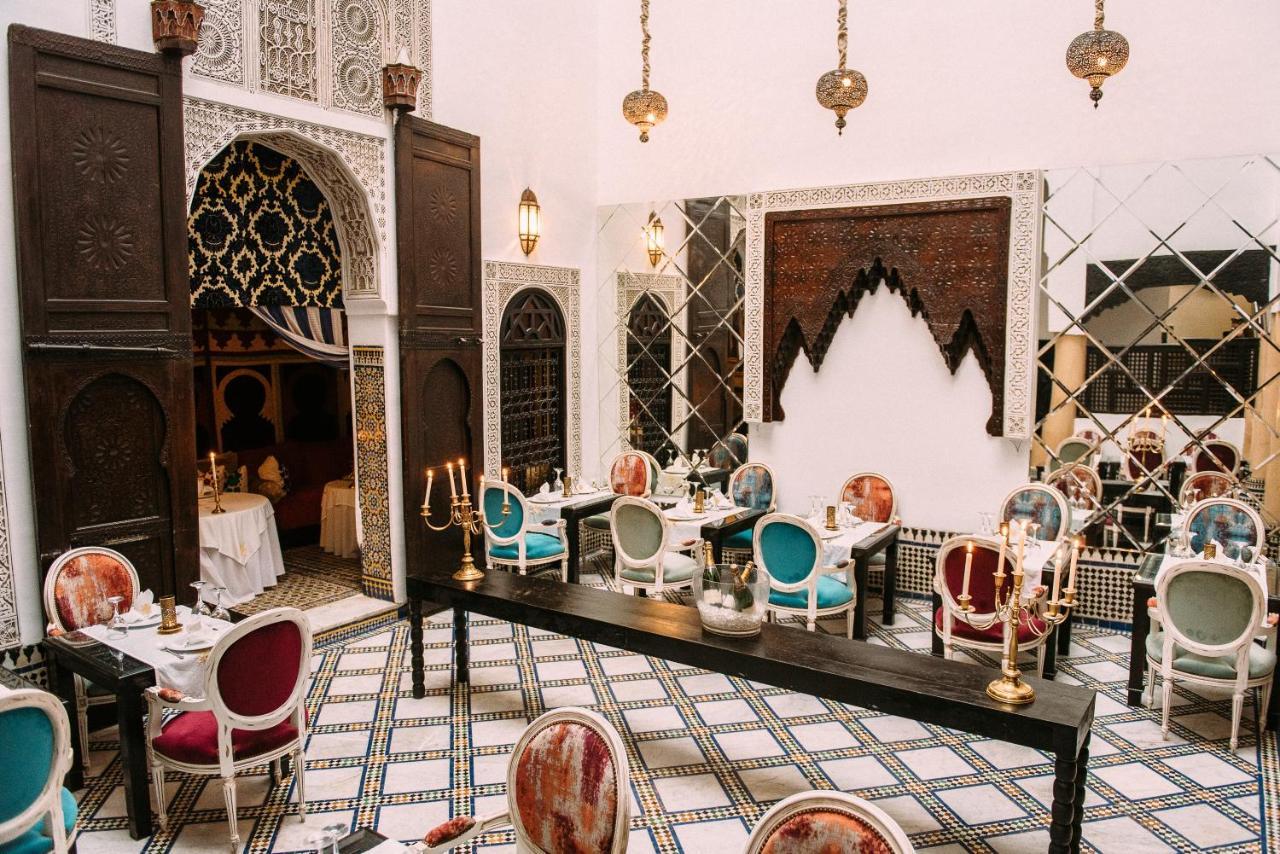 Riad Maison Bleue And Spa Фес Екстер'єр фото